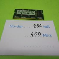 Memoria SO-DIMM DDR 256 Mbyte 400 Mhz PC-3200