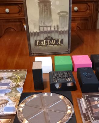 Barrage gioco da tavolo con organizer 
