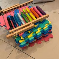 Tappetino per infanzia ed abaco