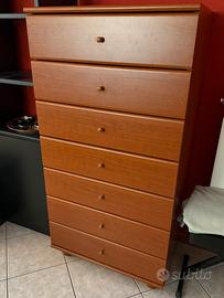 Cassettiera Settimino in Legno