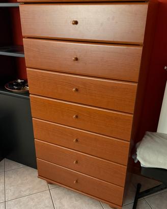 Cassettiera Settimino in Legno