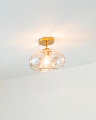 lampadario in vetro