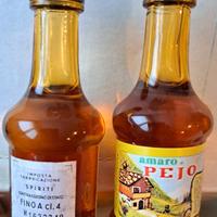 Bottiglietta mignon AMARO PEJO anni '70/'80