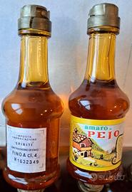 Bottiglietta mignon AMARO PEJO anni '70/'80