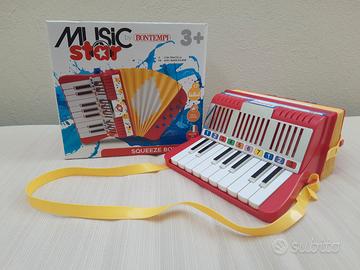 Fisarmonica Giocattolo 17 Tasti Bontempi