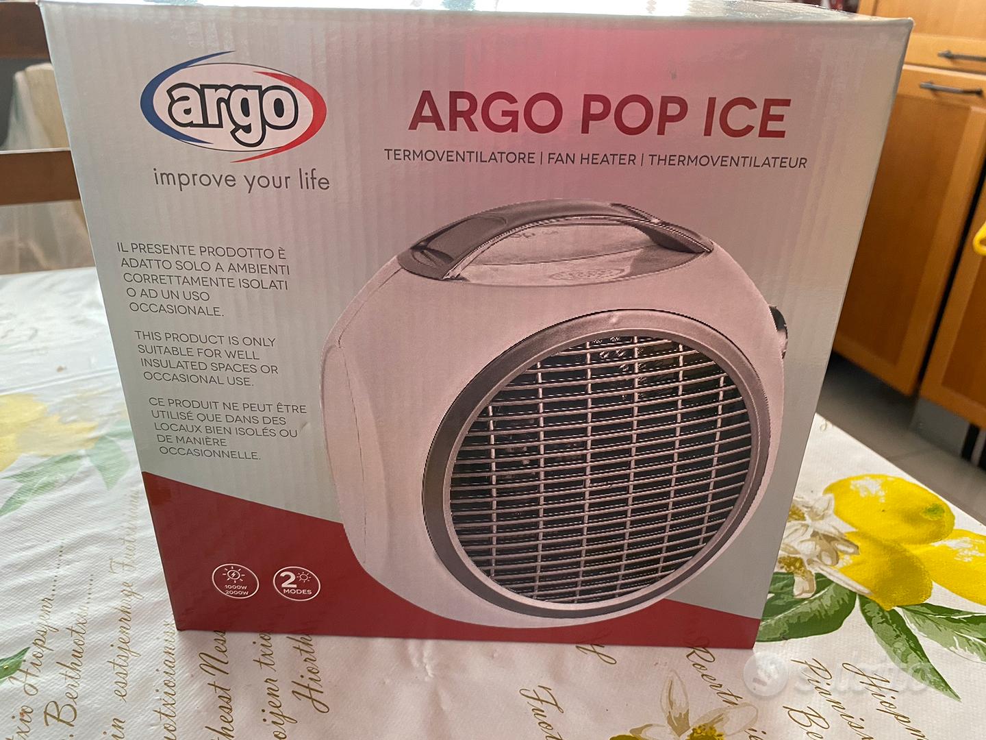 Argo termoventilatore pop ice colore bianco - Elettrodomestici In vendita a  Milano