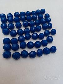 bottoni bluette Sfaccettati 