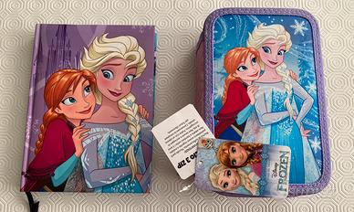 Diario ed astuccio Frozen