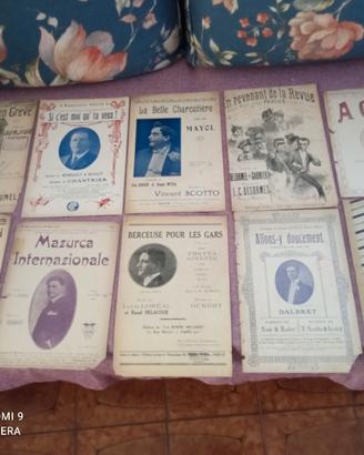 spartiti musicali francesi
