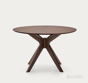 Tavolo rotondo Naanim KAVE HOME noce 120 CM