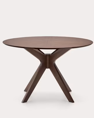 Tavolo rotondo Naanim KAVE HOME noce 120 CM