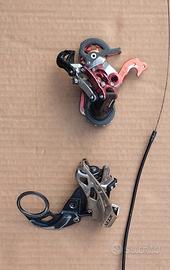 Cambio Sram X0 9 velocità Red Carbon Black