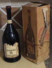 Bottiglia Magnum Barbera del 1971 litri 3,78