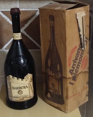 Bottiglia Magnum Barbera del 1971 litri 3,78