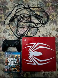 PS4 Spiderman Limited Edition 1Tb + GTA V