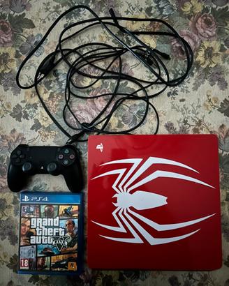 PS4 Spiderman Limited Edition 1Tb + GTA V