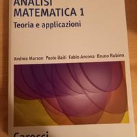 Analisi matematica 1 - Marson + spedizione