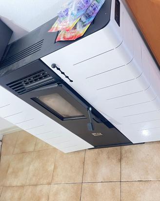 IDRO STUFA  A PELLET SLIM ADLER 9 KW