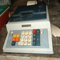 Calcolatrice Vintage Totalia elettromeccanica 