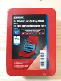 Set punte trapano per legno e pietra Parkside