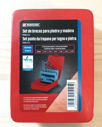 Set punte trapano per legno e pietra Parkside