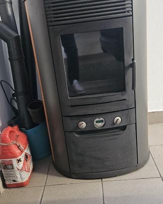 STUFA PELLET FUNZIONANTE