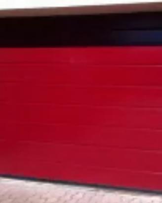 Sezionale Garage Rosso 