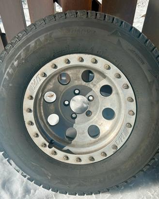 Cerchi MICKEY THOMPSON 15”X8 + gomme Bridgestone