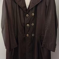 Cappotto vintage uomo-pelle TG 46 