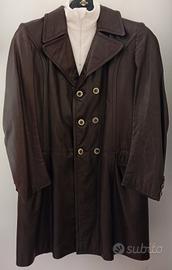 Cappotto vintage uomo-pelle TG 46 