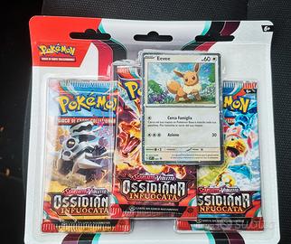 Set 3 bustine di Ossidiana Infuocata Sealed