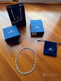 Collana angelic swarovski argento