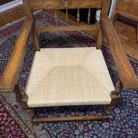 Poltrona Legno Vintage