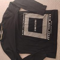 magli manica lunga  nera 