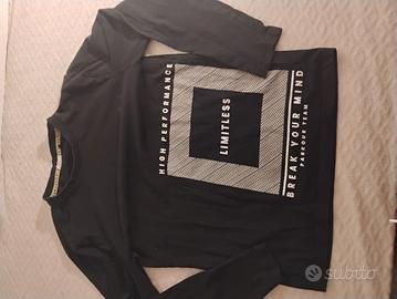 magli manica lunga  nera 