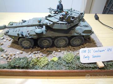 Modellino Centauro B1 diorama
