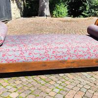 Mobile a barca d'epoca utilizzabile come divano o 