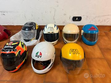 Vari caschi vintage