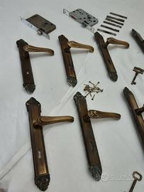 Maniglie, Copricorda, Presa a Muro Vintage Ottone