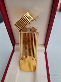 Accendino Cartier Placcato Oro – Come Nuovo