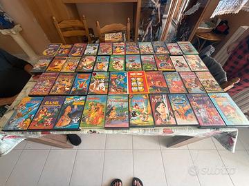 Video cassette vhs wall disney