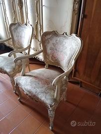 camera da letto stile Barocco Veneziano