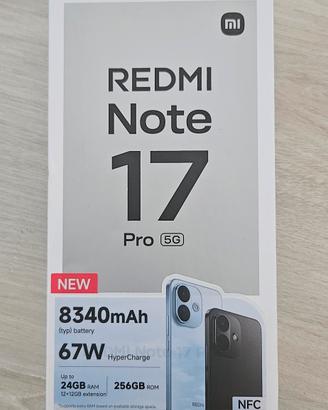 Xiaomi Redmi Note 17 pro 