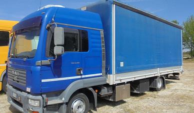 MAN TGL 8.180 cv cassone + centine