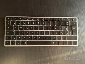 Tastiera Bluetooth Satechi X1 Grigio siderale