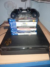 Ps4 Slim 500GB + Controller e giochi.