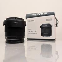 viltrox 15 mm f 1.7 attacco E-mount per Sony 