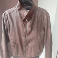 giubbotto in pelle artigianale 