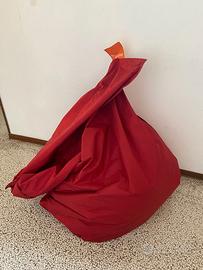 Pouf Pusher Rosso