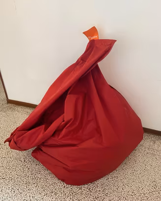 Pouf Pusher Rosso